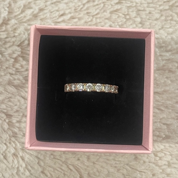 Pandora Sparkling Row Eternity Ring - rose gold - Picture 1 of 2
